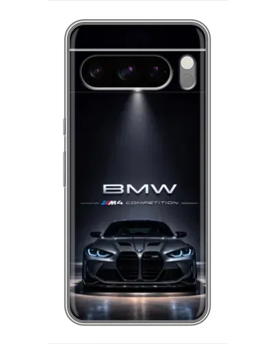 Чохол для TECNO Camon Slim з картинкою «BMW крізь нічне місто» Чохол для TECNO Camon Slim з картинкою «BMW крізь нічне місто»
