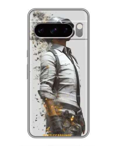 Чохол для TECNO Camon Slim з картинкою «PUBG — боєць у пилу»