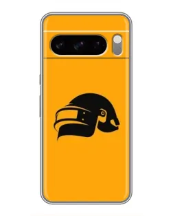 Чохол для TECNO Camon Slim з картинкою «PUBG — золотий шолом»