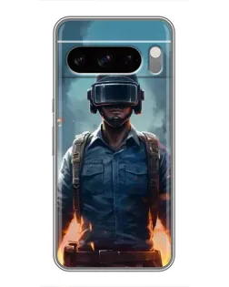Чохол для TECNO Camon Slim з картинкою «PUBG — реалістичний герой»