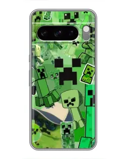 Чохол для TECNO Camon Slim з картинкою «Кріпери Minecraft»