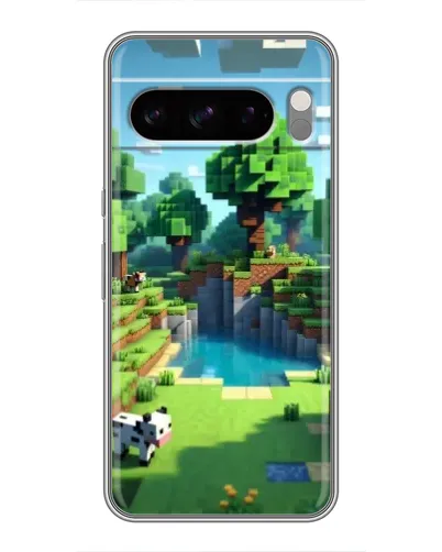 Чохол для TECNO Camon Slim з картинкою «Minecraft літній день» Чохол для TECNO Camon Slim з картинкою «Minecraft літній день»