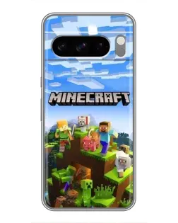 Чохол для TECNO Camon Slim з картинкою «Minecraft класичний світ»