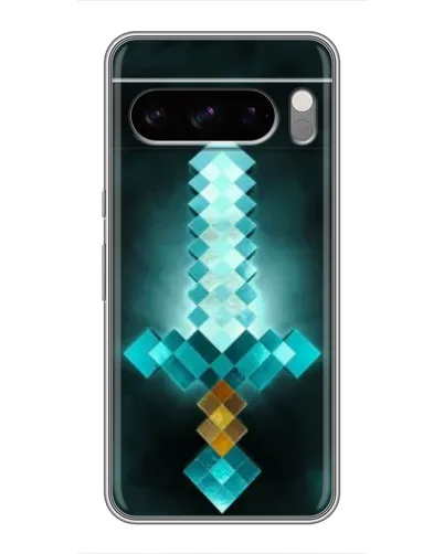 Чохол для TECNO Camon Slim з картинкою «Алмазний меч неон» Чохол для TECNO Camon Slim з картинкою «Алмазний меч неон»