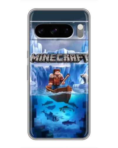 Чохол для TECNO Camon Slim з картинкою «Minecraft льодянийсвіт» Чохол для TECNO Camon Slim з картинкою «Minecraft льодянийсвіт»