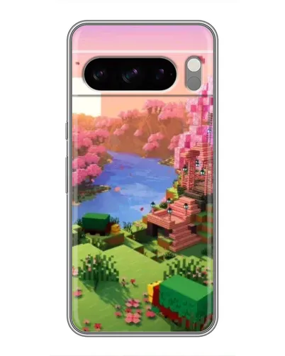 Чохол для TECNO Camon Slim з картинкою «Рожеве дерево Minecraft» Чохол для TECNO Camon Slim з картинкою «Рожеве дерево Minecraft»