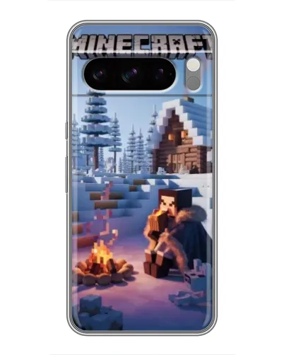 Чохол для TECNO Camon Slim з картинкою «Зимовий Minecraft» Чохол для TECNO Camon Slim з картинкою «Зимовий Minecraft»