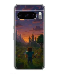Чохол для TECNO Camon Slim з картинкою «Стів біля вежі»