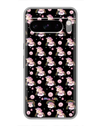 Чехол для TECNO Camon Slim с картинкой «Magic Unicorn паттерн»