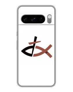 Чехол для TECNO Camon Slim с картинкой «Рыба и крест»