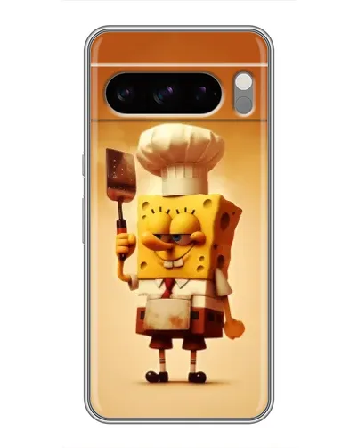 Чохол для TECNO Camon Slim з картинкою «Губка Боб кухар» Чохол для TECNO Camon Slim з картинкою «Губка Боб кухар»