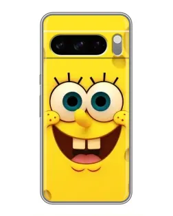 Чохол для TECNO Camon Slim з картинкою «Губка Боб посмішка»