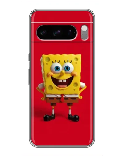 Чохол для TECNO Camon Slim з картинкою «Спанч Боб на червоному» Чохол для TECNO Camon Slim з картинкою «Спанч Боб на червоному»