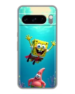 Чехол для TECNO Camon Slim с картинкой «Спанч Боб под водой» Чехол для TECNO Camon Slim с картинкой «Спанч Боб под водой»