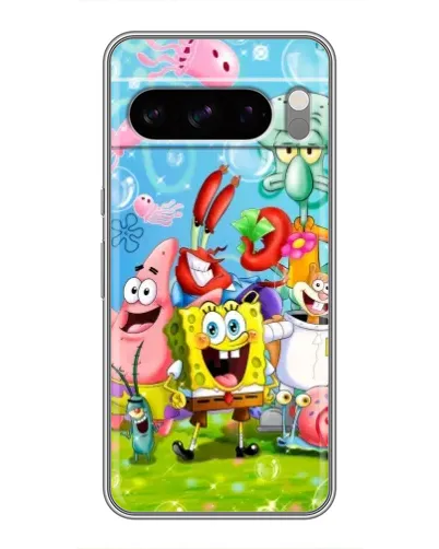 Чехол для TECNO Camon Slim с картинкой «Губка Боб и друзья» Чехол для TECNO Camon Slim с картинкой «Губка Боб и друзья»