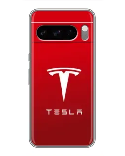 Чохол для TECNO Camon Slim з картинкою «Tesla Red Classic»