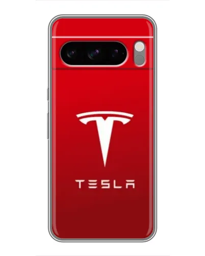 Чохол для TECNO Camon Slim з картинкою «Tesla Red Classic»