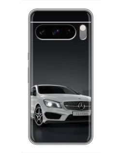 Чохол для TECNO Camon Slim з картинкою «Mercedes AMG GT Silver»