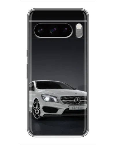 Чохол для TECNO Camon Slim з картинкою «Mercedes AMG GT Silver»