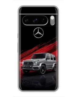Чохол для TECNO Camon Slim з картинкою «Mercedes G-Class червоний»