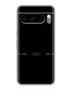 Чехол для TECNO Camon Slim с картинкой «Audi — световой подпись» Чехол для TECNO Camon Slim с картинкой «Audi — световой подпись»