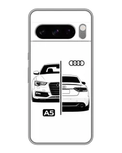 Чохол для TECNO Camon Slim з картинкою «Audi — контрастний дизайн»