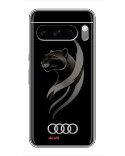 Чохол для TECNO Camon Slim з картинкою «Графіка — пантера та Audi»
