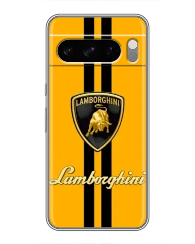 Чохол для TECNO Camon Slim з картинкою «Lamborghini Stripe жовтий» Чохол для TECNO Camon Slim з картинкою «Lamborghini Stripe жовтий»