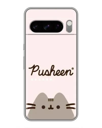 Чехол для TECNO Camon Slim с картинкой «Pusheen логотип»