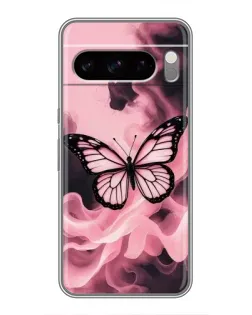 Чохол для TECNO Camon Slim з картинкою «Метелик у диму»