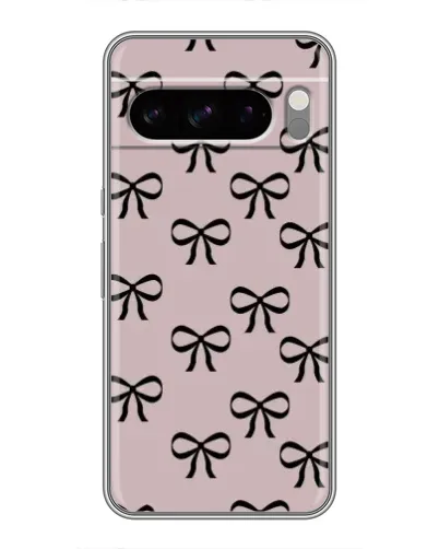 Чохол для TECNO Camon Slim з картинкою «Чорні бантики» Чохол для TECNO Camon Slim з картинкою «Чорні бантики»