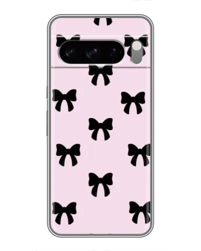 Чохол для TECNO Camon Slim з картинкою «Чорні банти Coquette» Чохол для TECNO Camon Slim з картинкою «Чорні банти Coquette»