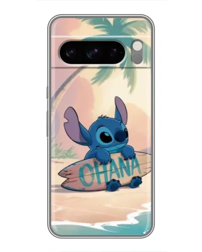 Чехол для TECNO Camon Slim с картинкой «Стич на серфе»
