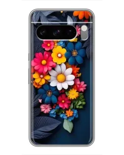 Чохол для TECNO Camon Slim з картинкою «Квіткова феєрія»
