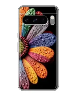 Чохол для TECNO Camon Slim з картинкою «Райдужна квітка»