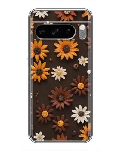Чохол для TECNO Camon Slim з картинкою «Візерунок з маленьких соняшників» Чохол для TECNO Camon Slim з картинкою «Візерунок з маленьких соняшників»