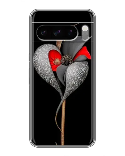 Чохол для TECNO Camon Slim з картинкою «Срібна фантазійна квітка» Чохол для TECNO Camon Slim з картинкою «Срібна фантазійна квітка»