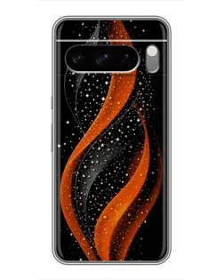 Чехол для TECNO Camon Slim с картинкой «Огненная звездная волна»