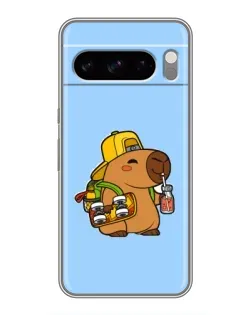 Чохол для TECNO Camon Slim з картинкою «Капібара на скейті»
