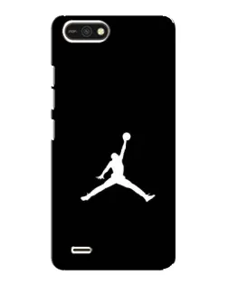 Чехол для TECNO POP 2F с картинкой «Jordan Silhouette»