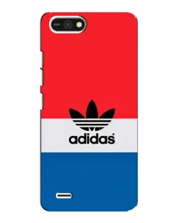 Чехол для TECNO POP 2F с картинкой «Ретро блоки Adidas»