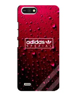 Чехол для TECNO POP 2F с картинкой «Adidas Gold Marble»