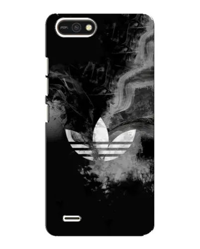 Чехол для TECNO POP 2F с картинкой «Абстрактный дым Adidas»