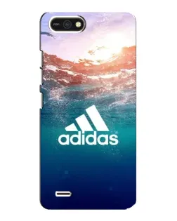 Чехол для TECNO POP 2F с картинкой «Океанская глубина адидас»