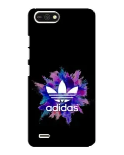 Чехол для TECNO POP 2F с картинкой «Взрыв красок Adidas»