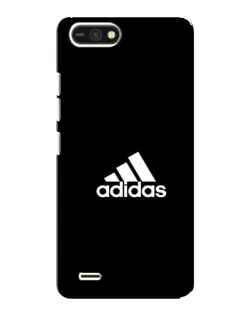 Чехол для TECNO POP 2F с картинкой «Черная классика Adidas»