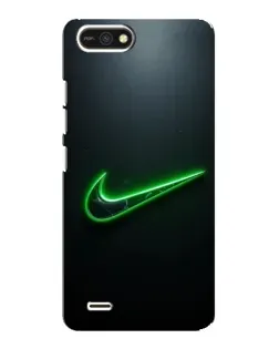 Чехол для TECNO POP 2F с картинкой «Неоновый контур Nike» Чехол для TECNO POP 2F с картинкой «Неоновый контур Nike»