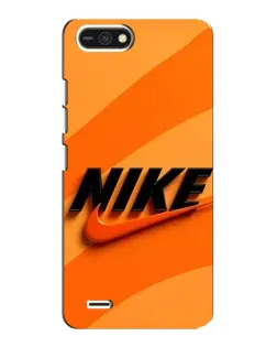 Чехол для TECNO POP 2F с картинкой «Оранжевый драйв Nike»