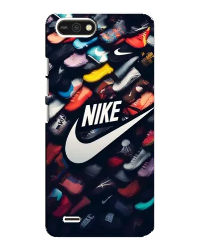 Чехол для TECNO POP 2F с картинкой «Коллекция кроссовок Nike»