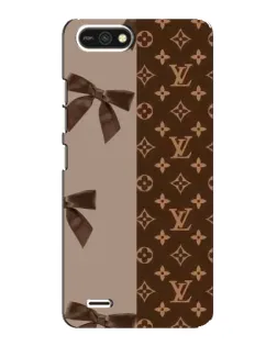 Чехол для TECNO POP 2F с картинкой «Louis Vuitton — банты»